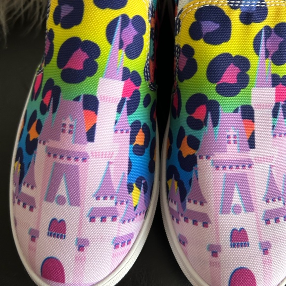 bibbidi bobbidi bling Animal Print PINK CASTLE CLASSIC SLIP-ON - Picture 2 of 8